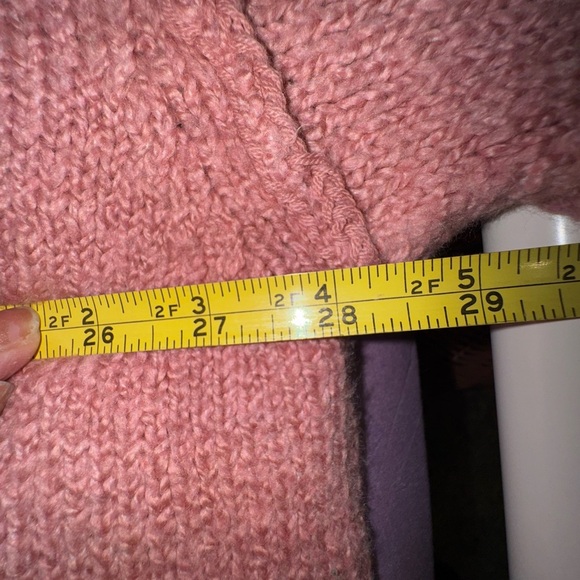 Free People oversized Cozy Pink scoop Neck Sweater. Size Medium. NWOT - Picture 6 of 11